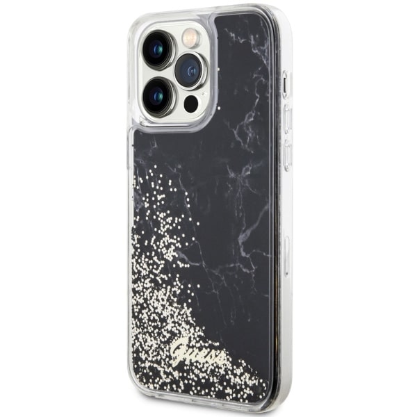 Guess Liquid Glitter - θήκη για Apple iPhone 14 Pro Max - Μαύρο - Image 2