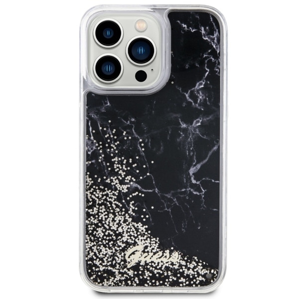 Guess Liquid Glitter - θήκη για Apple iPhone 14 Pro Max - Μαύρο - Image 3