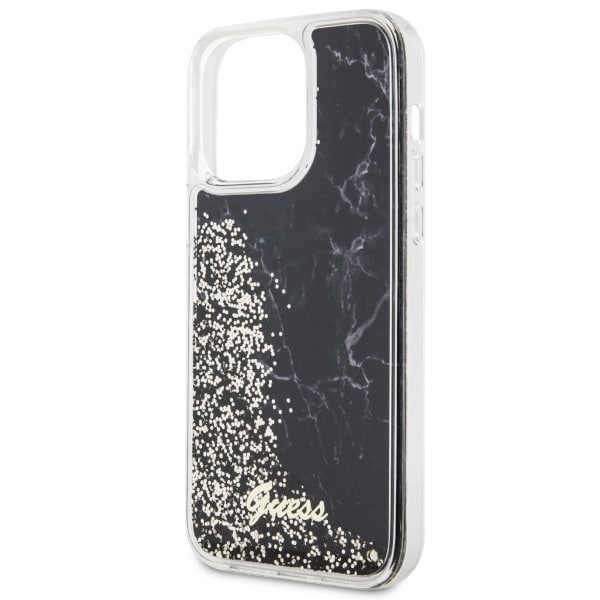 Guess Liquid Glitter - θήκη για Apple iPhone 14 Pro Max - Μαύρο - Image 6