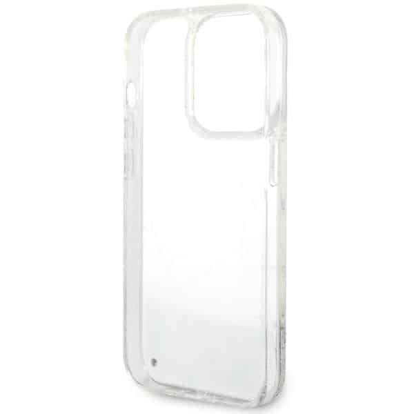 Guess Liquid Glitter - θήκη για Apple iPhone 14 Pro - Λευκό - Image 7