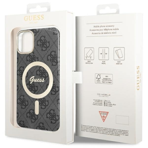 Guess 4G MagSafe - θήκη για Apple iPhone 11 - Μαύρο - Image 7