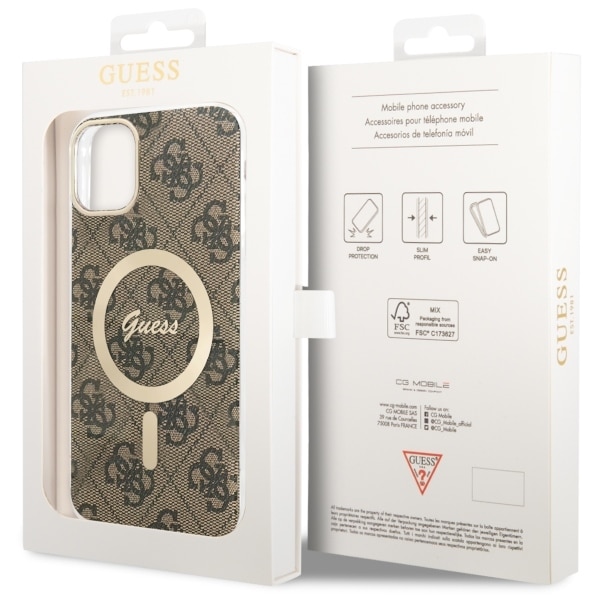 Guess 4G - θήκη για Apple iPhone 11 - Καφέ - Image 7
