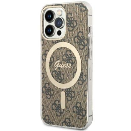 Guess 4G MagSafe - θήκη για Apple iPhone 13 Pro / - Καφέ