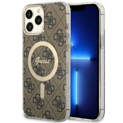 Guess 4G MagSafe - θήκη για Apple iPhone 13 Pro Max - Καφέ