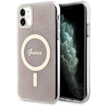 Guess 4G MagSafe - θήκη για Apple iPhone 11 - Ροζ