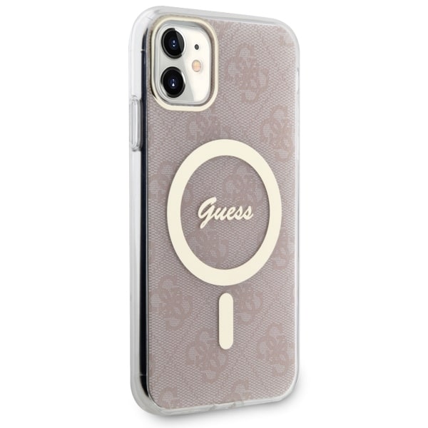 Guess 4G MagSafe - θήκη για Apple iPhone 11 - Ροζ - Image 4