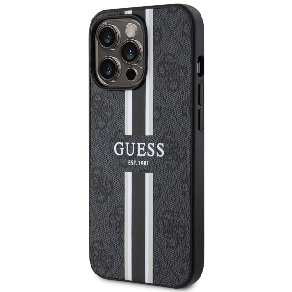 Guess 4G Printed Stripes - θήκη για Apple iPhone 13 Pro Max - Μαύρο - Image 2