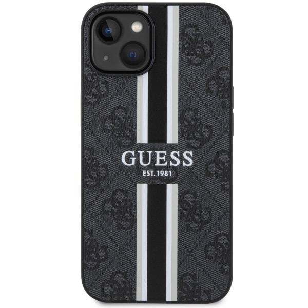 Guess Printed Stripes MagSafe - θήκη για Apple iPhone 14 Plus - Μαύρο - Image 3