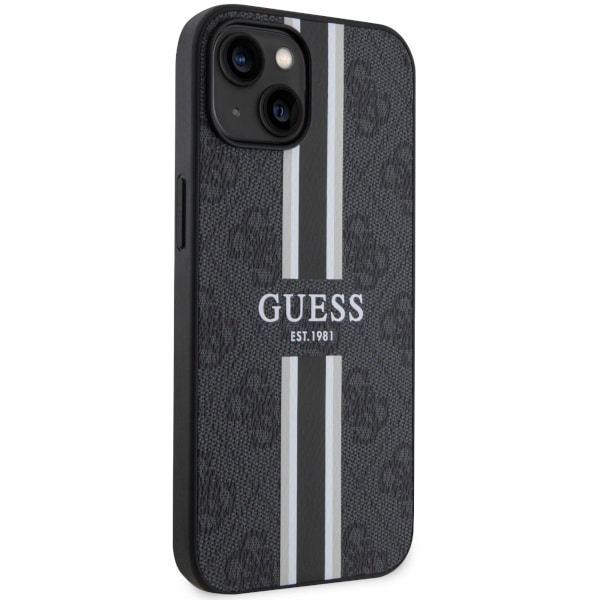 Guess Printed Stripes MagSafe - θήκη για Apple iPhone 14 Plus - Μαύρο - Image 4