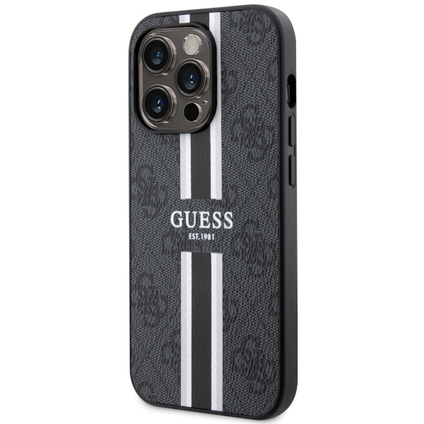 Guess 4G Printed Stripes - θήκη για Apple iPhone 14 Pro - Μαύρο - Image 2