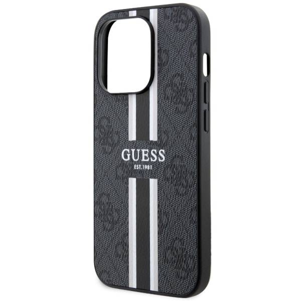 Guess 4G Printed Stripes - θήκη για Apple iPhone 14 Pro - Μαύρο - Image 6