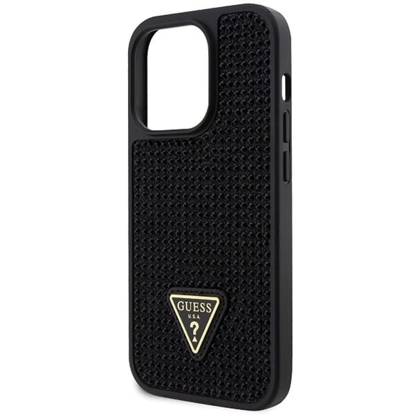 Guess Rhinestone Triangle - θήκη για Apple iPhone 14 Pro - Μαύρο - Image 6