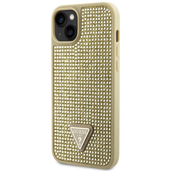 Guess Rhinestone Triangle - θήκη για Apple iPhone 14 Plus - Χρυσό - Image 2