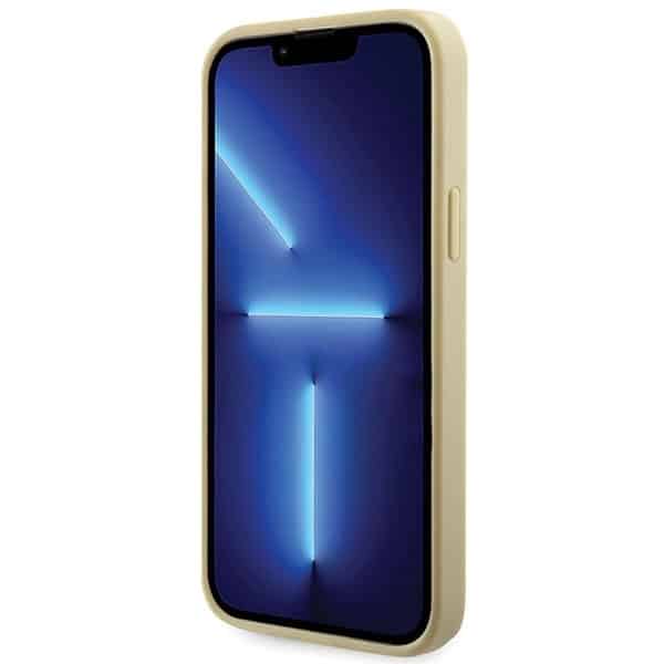 Guess Rhinestone Triangle - θήκη για Apple iPhone 14 Plus - Χρυσό - Image 5