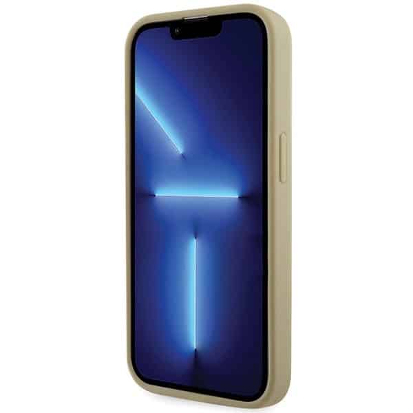 Guess Rhinestone Triangle - θήκη για Apple iPhone 14 Pro - Χρυσό - Image 5