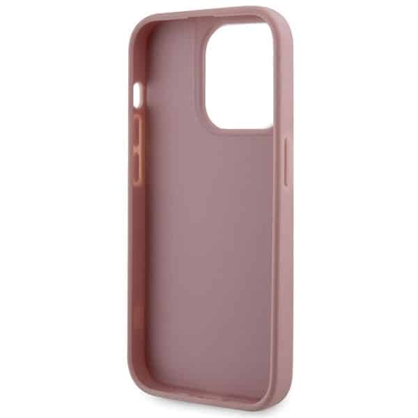 Guess Rhinestone Triangle - θήκη για Apple iPhone 14 Pro - Ροζ - Image 7