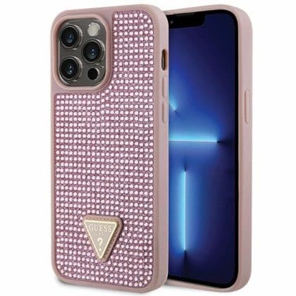 Guess Glitter - θήκη για Apple iPhone 14 Pro Max - Ροζ