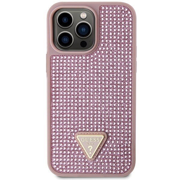Guess Glitter - θήκη για Apple iPhone 14 Pro Max - Ροζ - Image 3