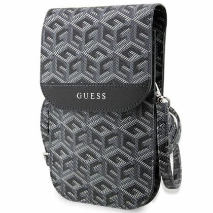 Guess Τσάντα GUWBHGCFSEK μαύρο/black GCube Stripe