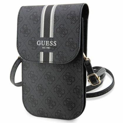 Guess Τσάντα GUWBP4RPSK μαύρο/black 4G Stripes