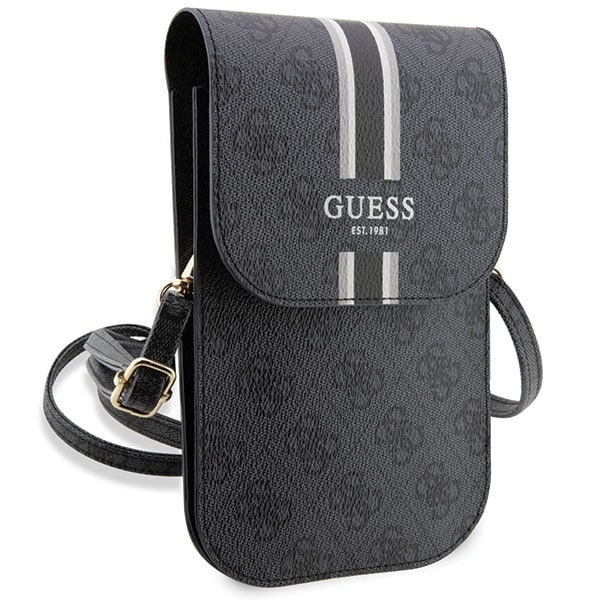 Guess Τσάντα GUWBP4RPSK μαύρο/black 4G Stripes - Image 3