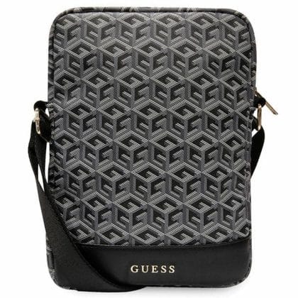 Guess Τσάντα GUTB10HGCFSEK 10" μαύρο/black GCube Stripe Tablet Bag