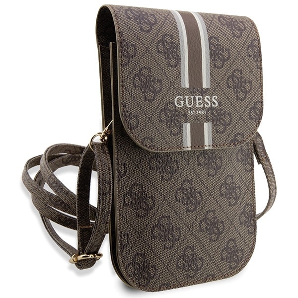 Guess Τσάντα GUWBP4RPSW καφέ/brown 4G Stripes - Image 3