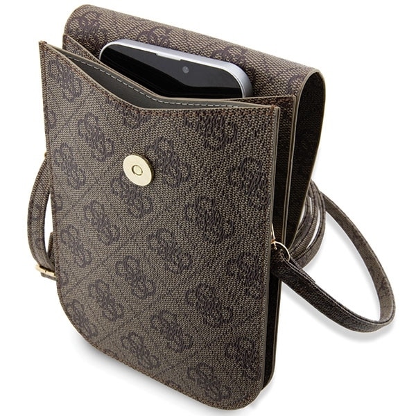 Guess Τσάντα GUWBP4RPSW καφέ/brown 4G Stripes - Image 4