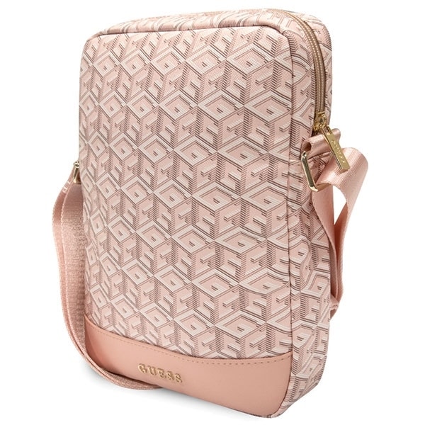 Guess Τσάντα GUTB10HGCFSEP 10" ροζ/pink GCube Stripe Tablet Bag - Image 2