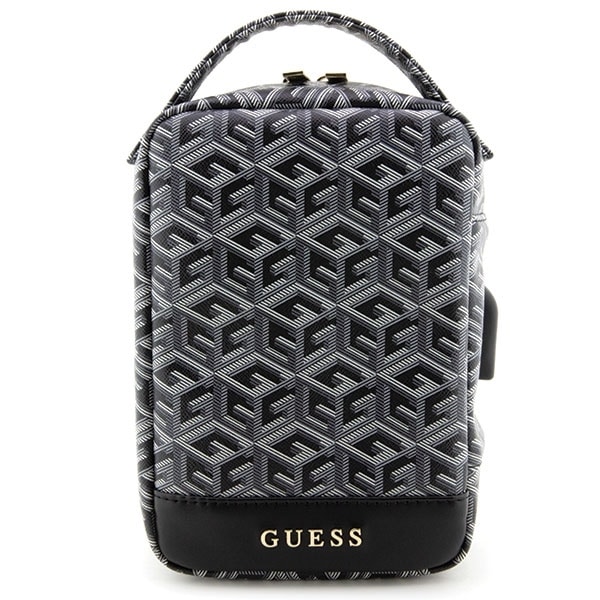 Guess Τσάντα GUHBHGCFSEK Organizer μαύρο/black GCube Stripe - Image 2