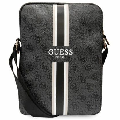 Guess Τσάντα GUTB10P4RPSK 10" μαύρο/black 4G Stripes Tablet Bag