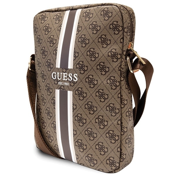 Guess Τσάντα GUTB10P4RPSW 10" καφέ/brwon 4G Stripes Tablet Bag - Image 2