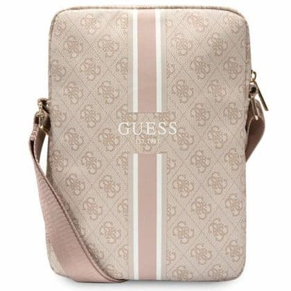 Guess Τσάντα GUTB10P4RPSP 10" ροζ/pink 4G Stripes Tablet Bag