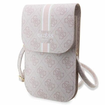 Guess Τσάντα GUWBP4RPSP ροζ/pink 4G Stripes