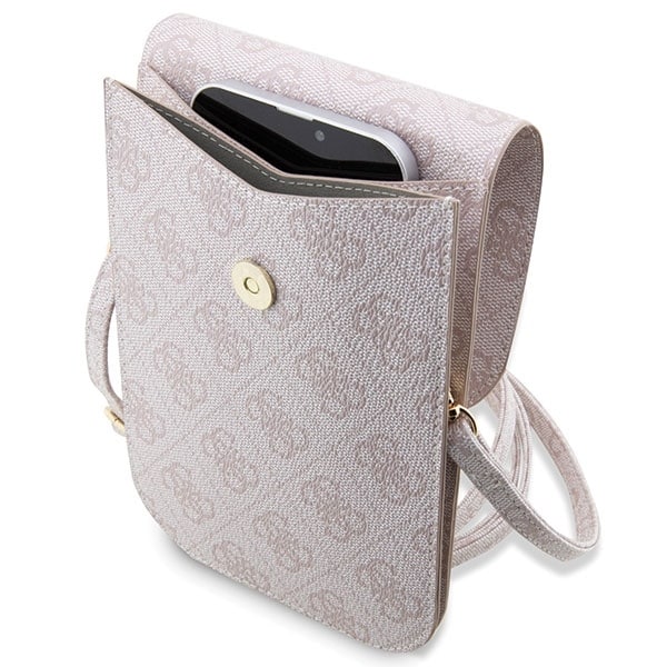 Guess Τσάντα GUWBP4RPSP ροζ/pink 4G Stripes - Image 4