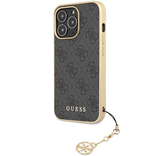 Guess Charms Collection - θήκη για Apple iPhone 14 Pro - Γκρι - Image 2