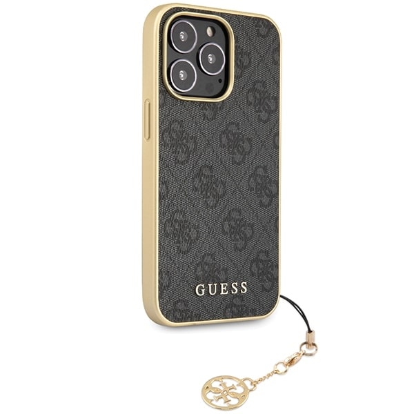 Guess Charms Collection - θήκη για Apple iPhone 14 Pro - Γκρι - Image 4