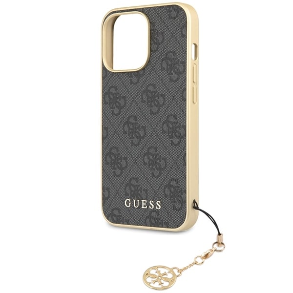 Guess Charms Collection - θήκη για Apple iPhone 14 Pro - Γκρι - Image 6