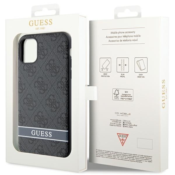 Guess Stripe - θήκη για Apple iPhone 11 - Γκρι - Image 8