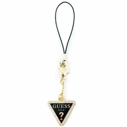 Guess charm GUCPMTDCK Phone Strap Triangle Diamond Charm with Rhinestones
