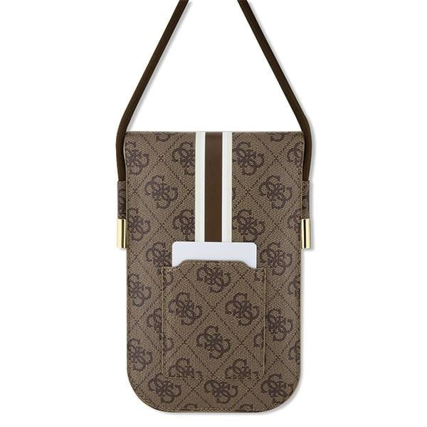 Guess Τσάντα GUOWBP4RPSW καφέ/brown 4G Stripes - Image 2