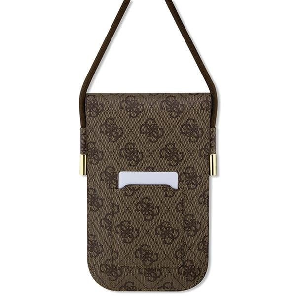 Guess Τσάντα GUOWBP4SNSW καφέ/brown 4G Metal Script Logo - Image 2