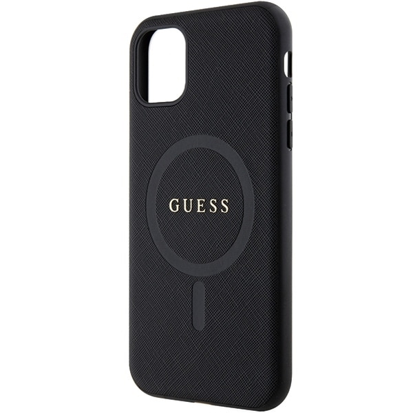 Guess Saffiano Magsafe - θήκη για Apple iPhone 11 - Μαύρο - Image 6