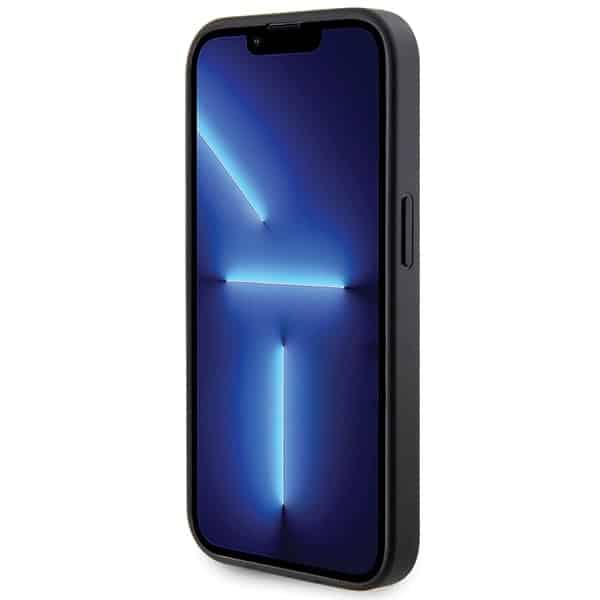Guess Strass Metal Logo - θήκη για Apple iPhone 13 Pro - Μαύρο - Image 5