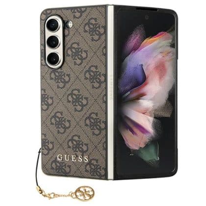 Guess 4G Charms - θήκη για Samsung Galaxy Z Fold5 - Καφέ