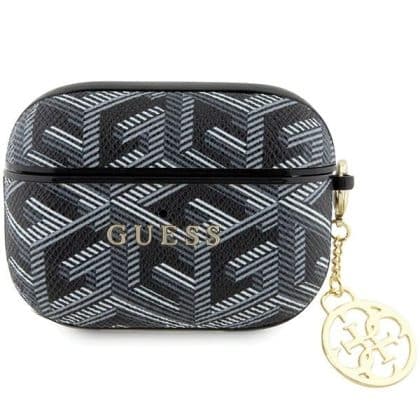 Guess GUAPPGCE4CK AirPods Pro cover μαύρο/black GCube Charm