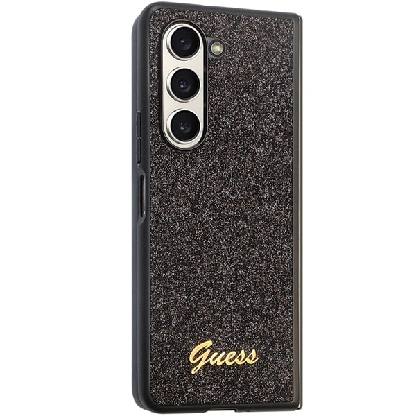 Guess Glitter Script - θήκη για Samsung Galaxy Z Fold5 - Μαύρο - Image 5