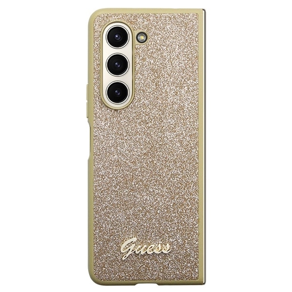 Guess Glitter Script - θήκη για Samsung Galaxy Z Fold5 - Χρυσό - Image 2