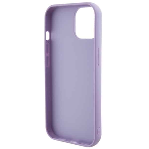 Guess Sequin Script Metal - θήκη για Apple iPhone 15 - Μωβ - Image 5