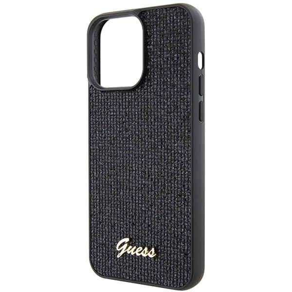 Guess Disco Metal Script - θήκη για Apple iPhone 15 Pro Max - Μαύρο - Image 6